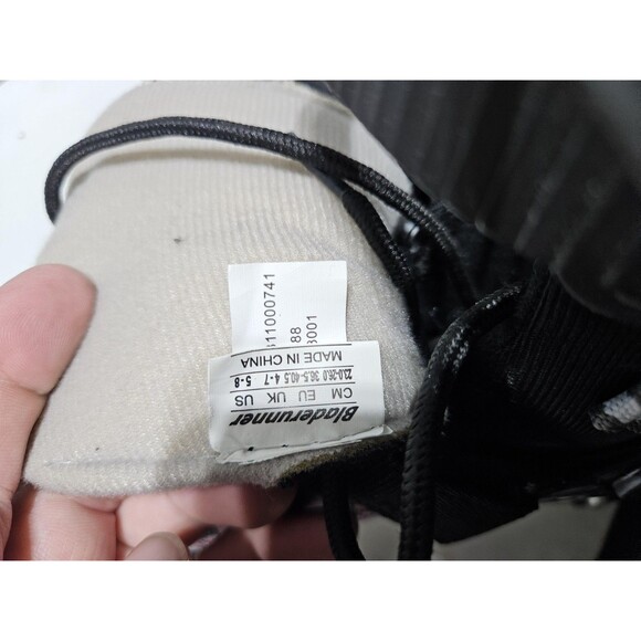 Bladerunner Inline Roller Skates Youth Adjustable Size 5-8 Black Red - Picture 14 of 16